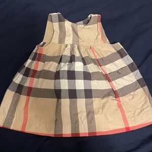 Burberry dress size 12 months